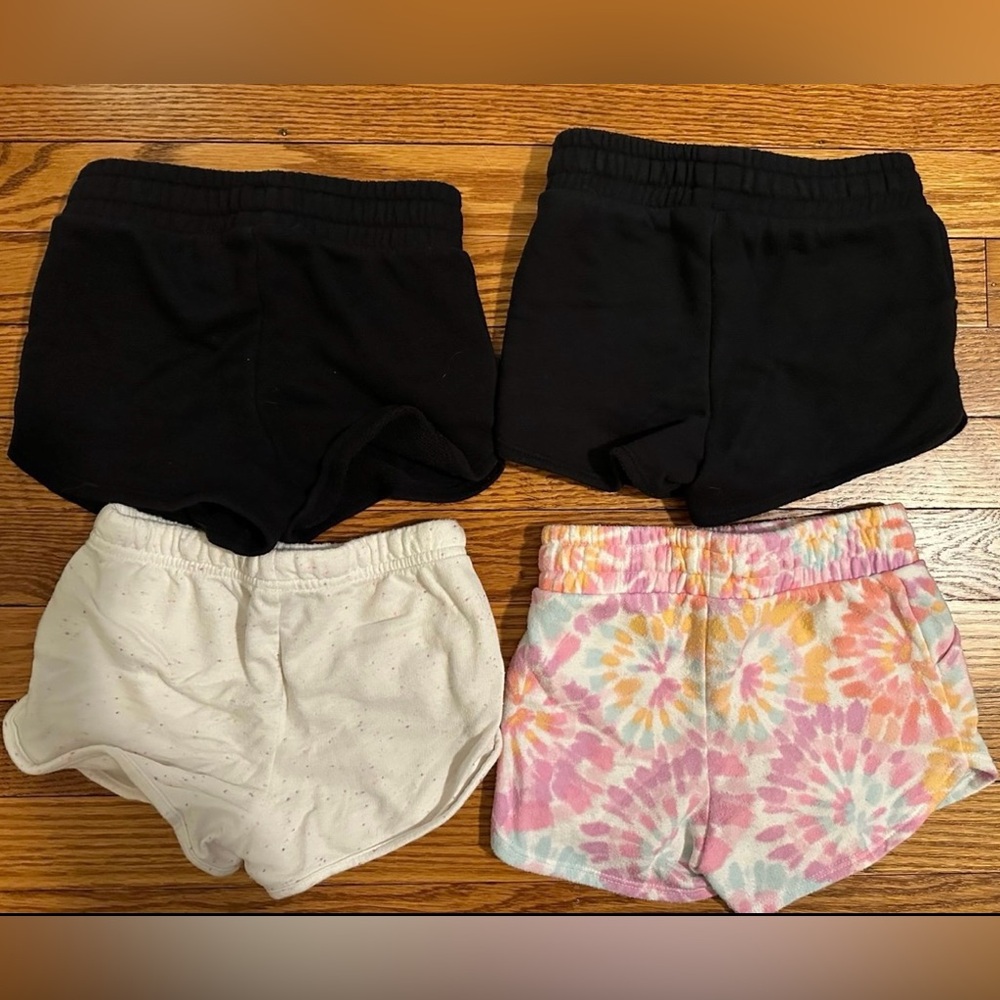 Lot of 4 Old Navy Toddler's Cotton Drawstring Shorts